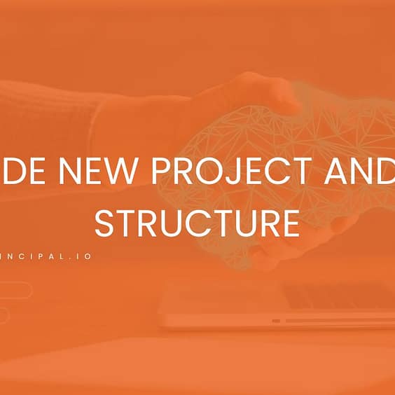 Xcode New Project and File Structure